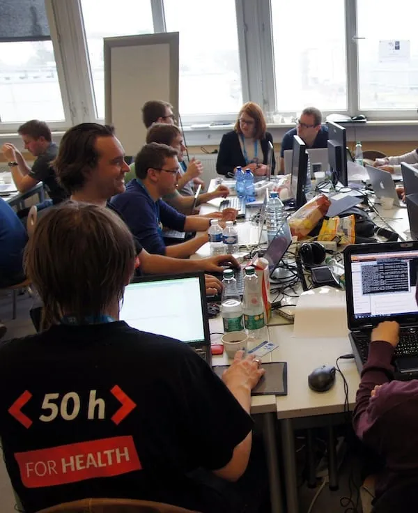 Photo historique Hacking Health Camp 2015