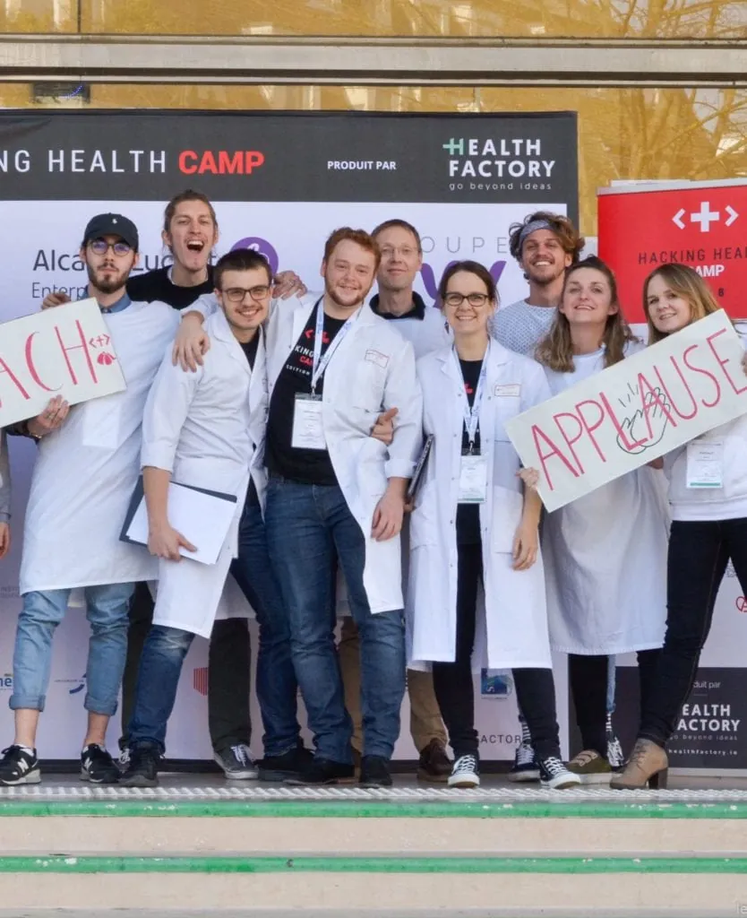 Photo historique Hacking Health Camp 2018